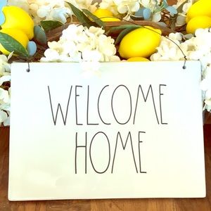 Rae Dunn Welcome Home Sign (Large)